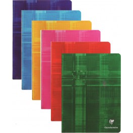 4mm séyès Cahier piqué 17x22 32p 