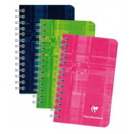 Carnet reliure intégrale 7,5x12 100p Q.5x5 Carnet reliure intégrale 7,5x12 100p Q.5x5