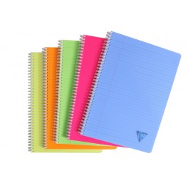 180p ligné + marge Spirales Linicolor cahier  21x29,7 