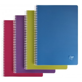 100 pages  séyès Spirales Linicolor cahier  A4 
