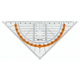 Equerre géometre 16cm Equerre géometre 16cm