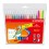 Pochette 18 feutres trio a-z dont 3 fluos