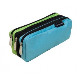 TROUSSE RECTANGULAIRE 3 COMPARTIMENTS BLEU VERT TROUSSE RECTANGULAIRE 3 COMPARTIMENTS BLEU VERT